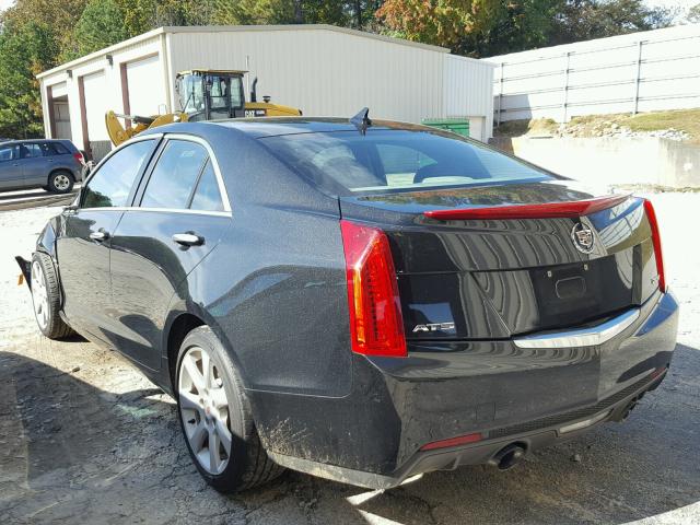 1G6AA5RX0E0151560 - 2014 CADILLAC ATS BLACK photo 3