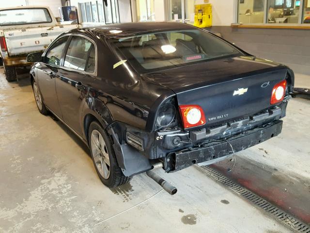 1G1ZC5EB6AF299622 - 2010 CHEVROLET MALIBU 1LT BLACK photo 3