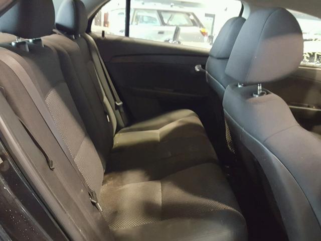 1G1ZC5EB6AF299622 - 2010 CHEVROLET MALIBU 1LT BLACK photo 6