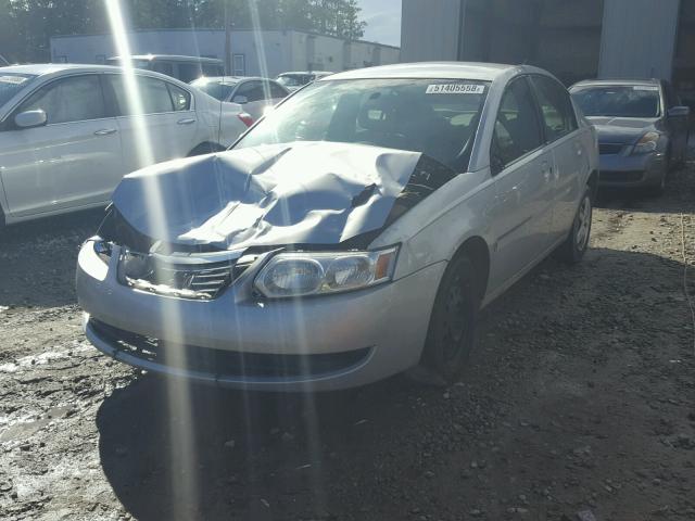 1G8AJ58F87Z172848 - 2007 SATURN ION LEVEL SILVER photo 2