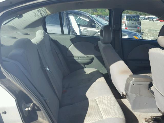 1G8AJ58F87Z172848 - 2007 SATURN ION LEVEL SILVER photo 6