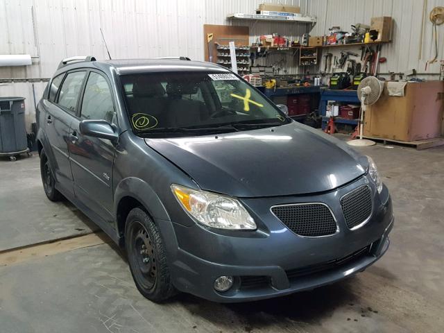 5Y2SL65876Z462724 - 2006 PONTIAC VIBE GRAY photo 1