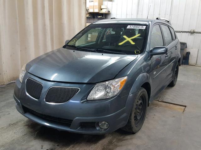 5Y2SL65876Z462724 - 2006 PONTIAC VIBE GRAY photo 2