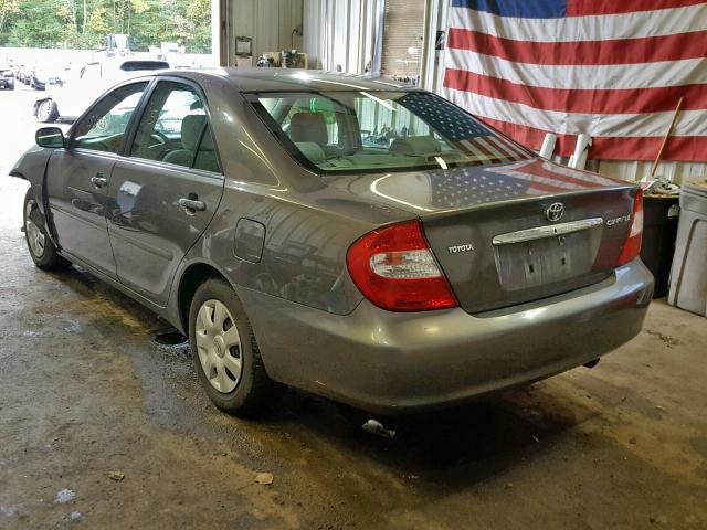 4T1BE32K74U901581 - 2004 TOYOTA CAMRY LE GRAY photo 3