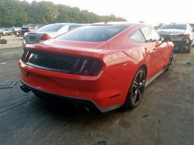 1FA6P8CF9F5300688 - 2015 FORD MUSTANG GT RED photo 4