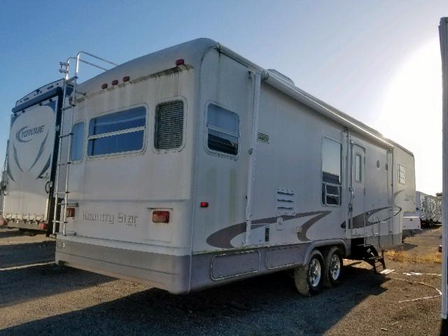 1N8BK343010078695 - 2001 KOUN 5TH WHEEL WHITE photo 4