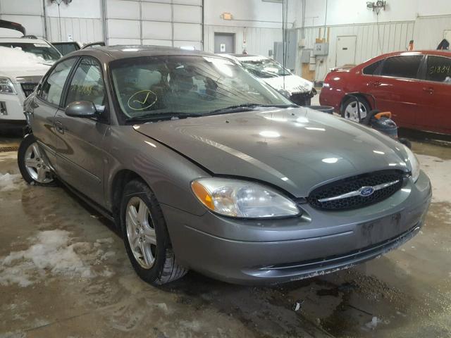 1FAHP56S12G253459 - 2002 FORD TAURUS SEL GRAY photo 1