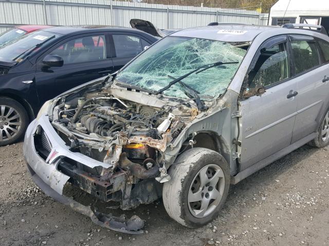 5Y2SM65836Z416711 - 2006 PONTIAC VIBE SILVER photo 9