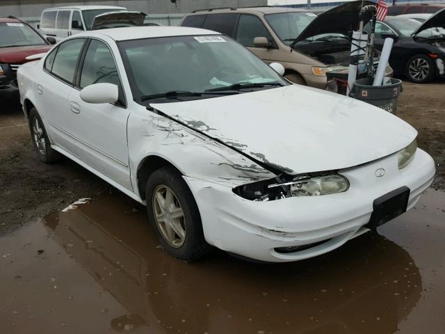 1G3NL52EX2C204342 - 2002 OLDSMOBILE ALERO GL WHITE photo 1