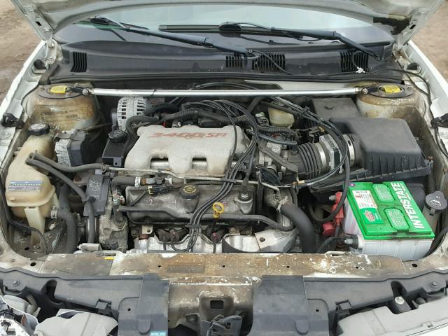 1G3NL52EX2C204342 - 2002 OLDSMOBILE ALERO GL WHITE photo 7