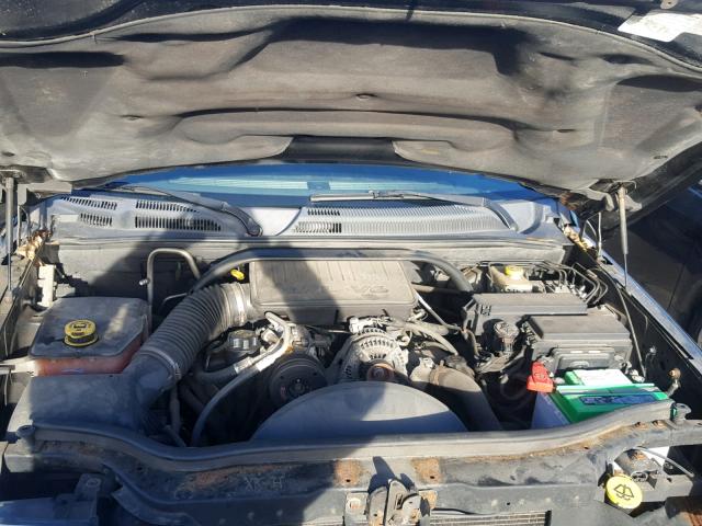 1J8HG48KX7C507713 - 2007 JEEP COMMANDER BLACK photo 7