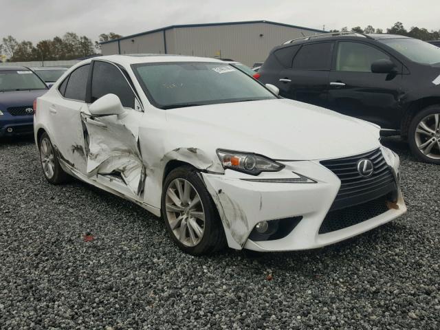 JTHBF1D2XE5037090 - 2014 LEXUS IS 250 WHITE photo 1