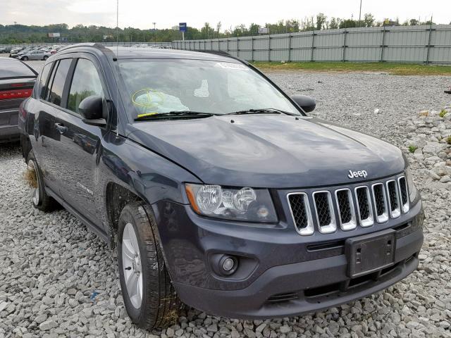 1C4NJDBB0ED592511 - 2014 JEEP COMPASS SP BLUE photo 1