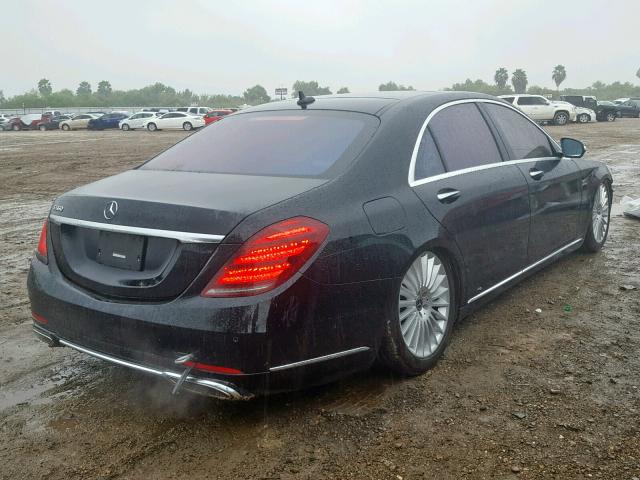 WDDUG8DB4JA393297 - 2018 MERCEDES-BENZ S 560 BLACK photo 4