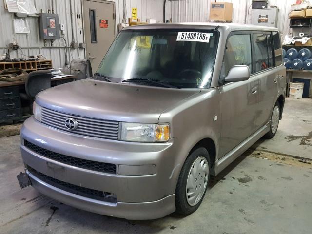 JTLKT324750199822 - 2005 TOYOTA SCION XB Қоңыр фото 2