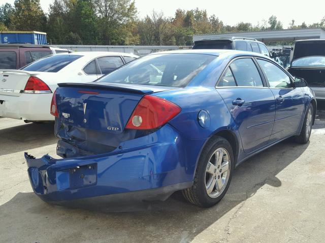 1G2ZM551864102968 - 2006 PONTIAC G6 GTP BLUE photo 4