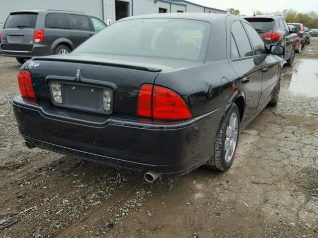 1LNHM87A14Y638622 - 2004 LINCOLN LS BLACK photo 4