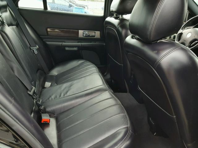 1LNHM87A14Y638622 - 2004 LINCOLN LS BLACK photo 6