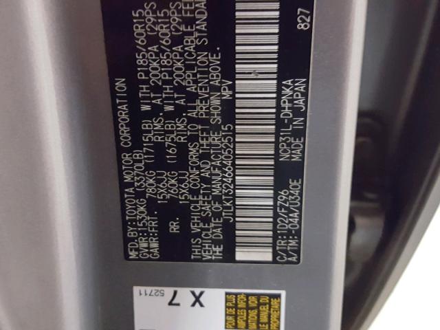 JTLKT324664052515 - 2006 TOYOTA SCION XB Қоңыр фото 10