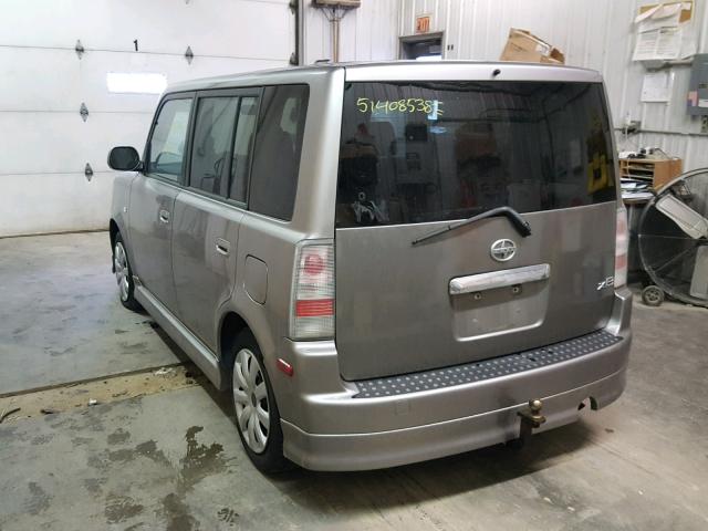 JTLKT324664052515 - 2006 TOYOTA SCION XB Қоңыр фото 3