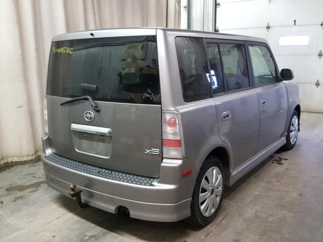JTLKT324664052515 - 2006 TOYOTA SCION XB Қоңыр фото 4