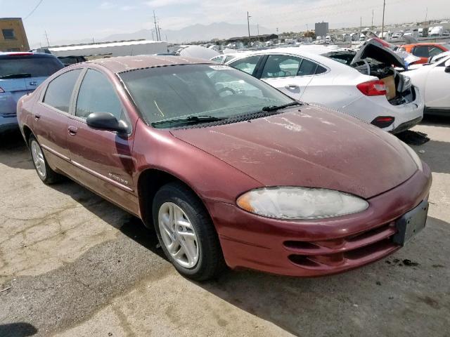 2B3HD46R7YH407228 - 2000 DODGE INTREPID RED photo 1