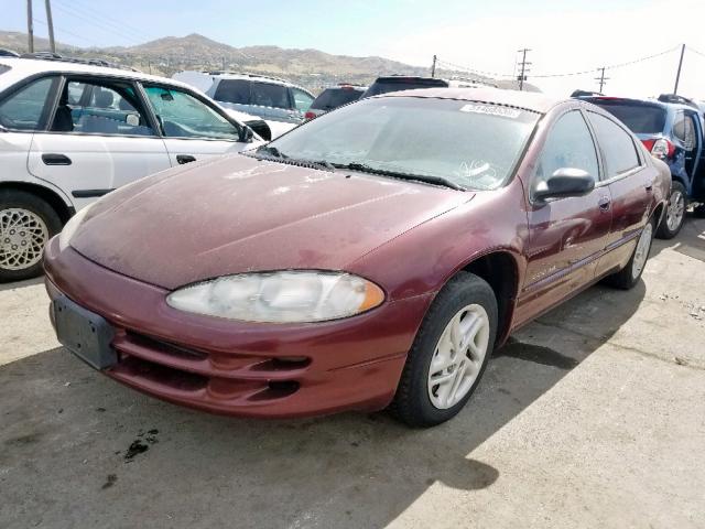 2B3HD46R7YH407228 - 2000 DODGE INTREPID RED photo 2