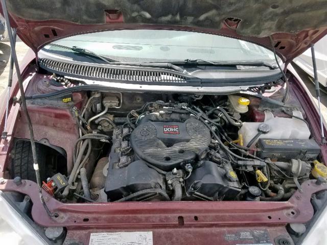 2B3HD46R7YH407228 - 2000 DODGE INTREPID RED photo 7