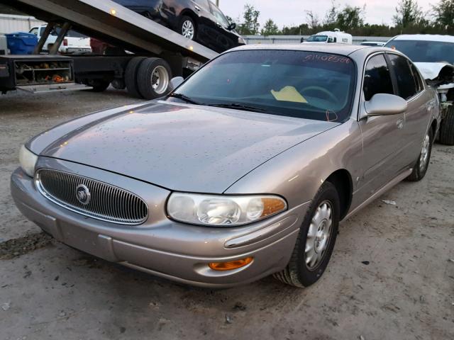 1G4HP54K114193420 - 2001 BUICK LESABRE CU GRAY photo 2