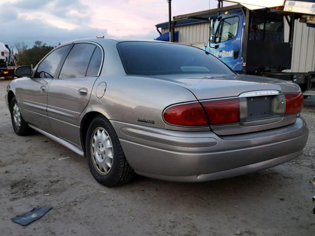 1G4HP54K114193420 - 2001 BUICK LESABRE CU GRAY photo 3