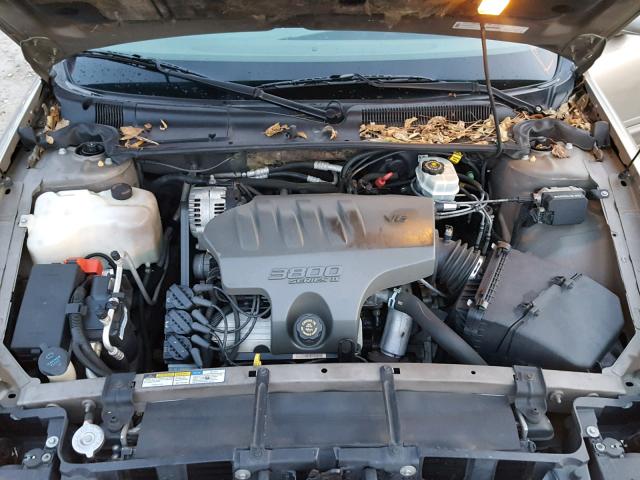 1G4HP54K114193420 - 2001 BUICK LESABRE CU GRAY photo 7