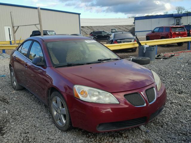 1G2ZH528654151896 - 2005 PONTIAC G6 GT MAROON photo 1