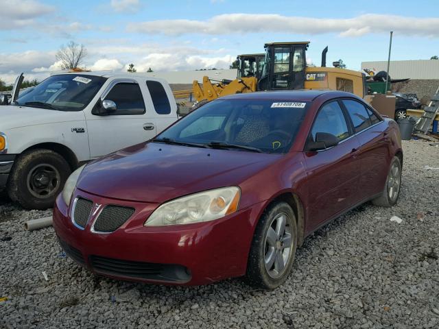 1G2ZH528654151896 - 2005 PONTIAC G6 GT MAROON photo 2