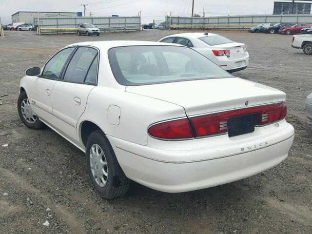 2G4WS52J221104564 - 2002 BUICK CENTURY CU WHITE photo 3