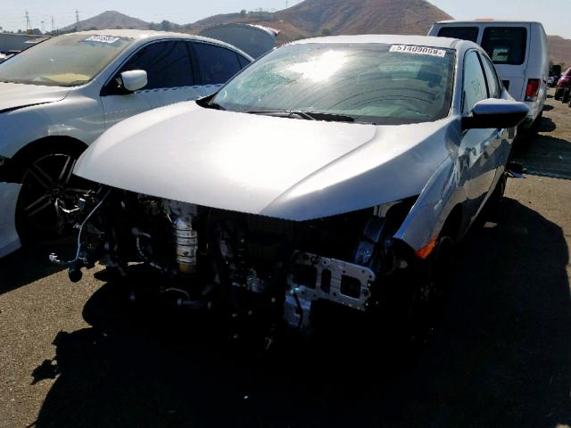 SHHFK7H47KU406803 - 2019 HONDA CIVIC SPOR SILVER photo 2