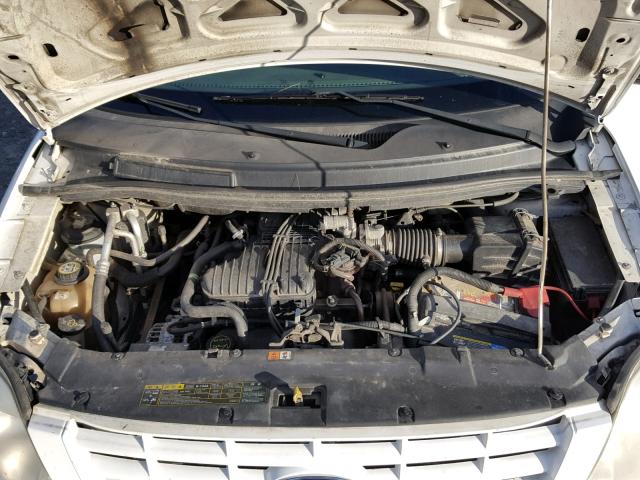 2FMDA51666BA06449 - 2006 FORD FREESTAR S WHITE photo 7