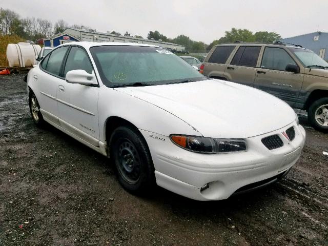 1G2WP52K81F148921 - 2001 PONTIAC GRAND PRIX WHITE photo 1