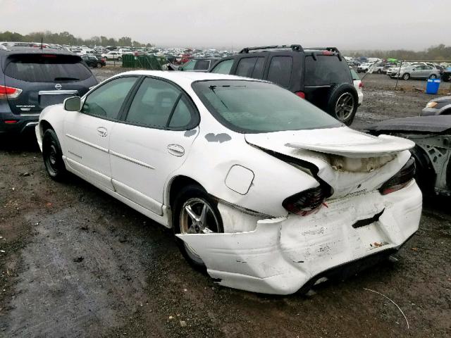 1G2WP52K81F148921 - 2001 PONTIAC GRAND PRIX WHITE photo 3