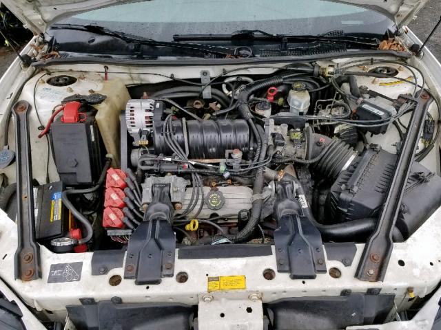 1G2WP52K81F148921 - 2001 PONTIAC GRAND PRIX WHITE photo 7