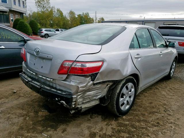 4T1BE46K99U898769 - 2009 TOYOTA CAMRY BASE SILVER photo 4