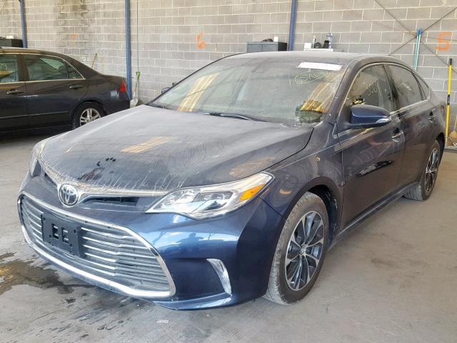 4T1BK1EB4JU286640 - 2018 TOYOTA AVALON XLE BLUE photo 2