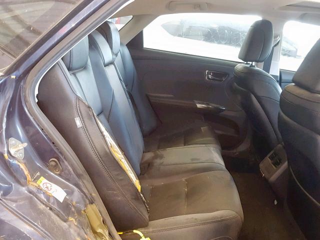 4T1BK1EB4JU286640 - 2018 TOYOTA AVALON XLE BLUE photo 6