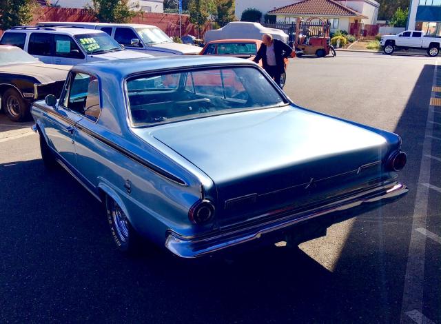 7442605265 - 1964 DODGE DART GT BLUE photo 3