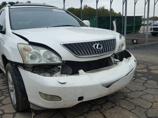 2T2GK31U87C002442 - 2007 LEXUS RX 350 TAN photo 9