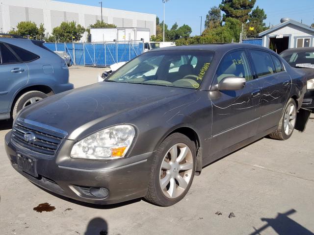 JNKBF01A05M100502 - 2005 INFINITI Q45 BROWN photo 2