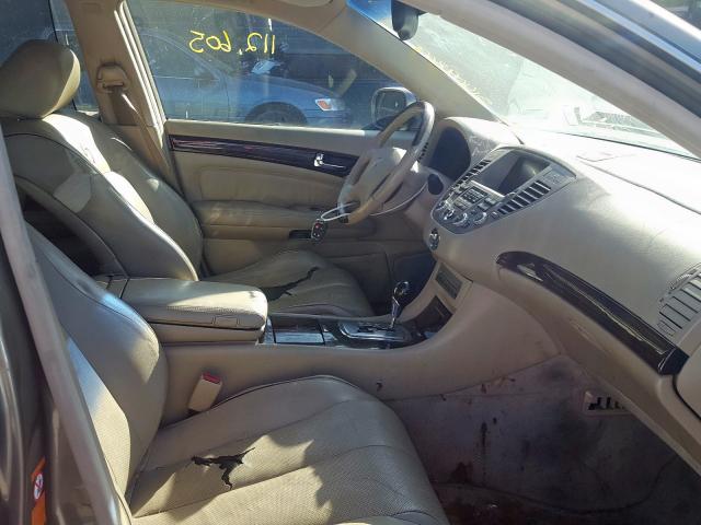 JNKBF01A05M100502 - 2005 INFINITI Q45 BROWN photo 5