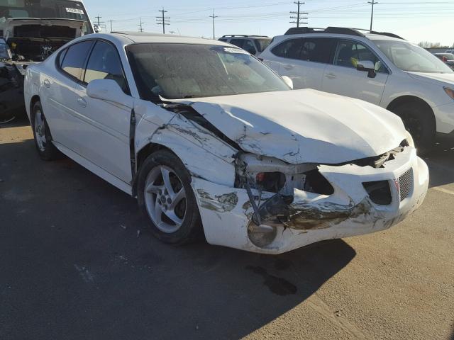 2G2WR524341202102 - 2004 PONTIAC GRAND PRIX WHITE photo 1