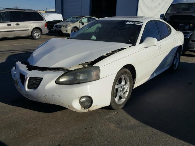 2G2WR524341202102 - 2004 PONTIAC GRAND PRIX WHITE photo 2