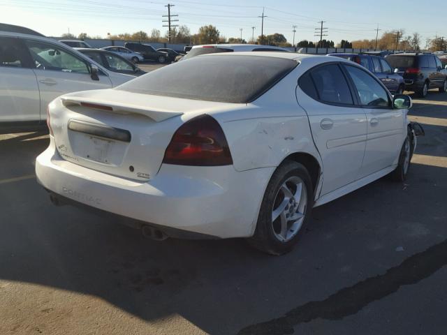 2G2WR524341202102 - 2004 PONTIAC GRAND PRIX WHITE photo 4