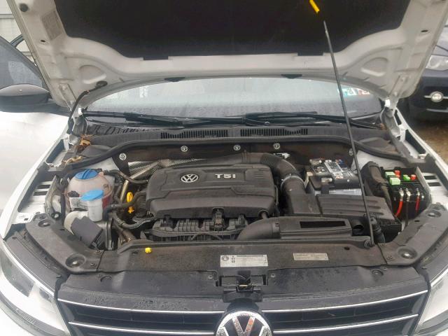 3VWB17AJ6GM372453 - 2016 VOLKSWAGEN JETTA SPOR WHITE photo 7